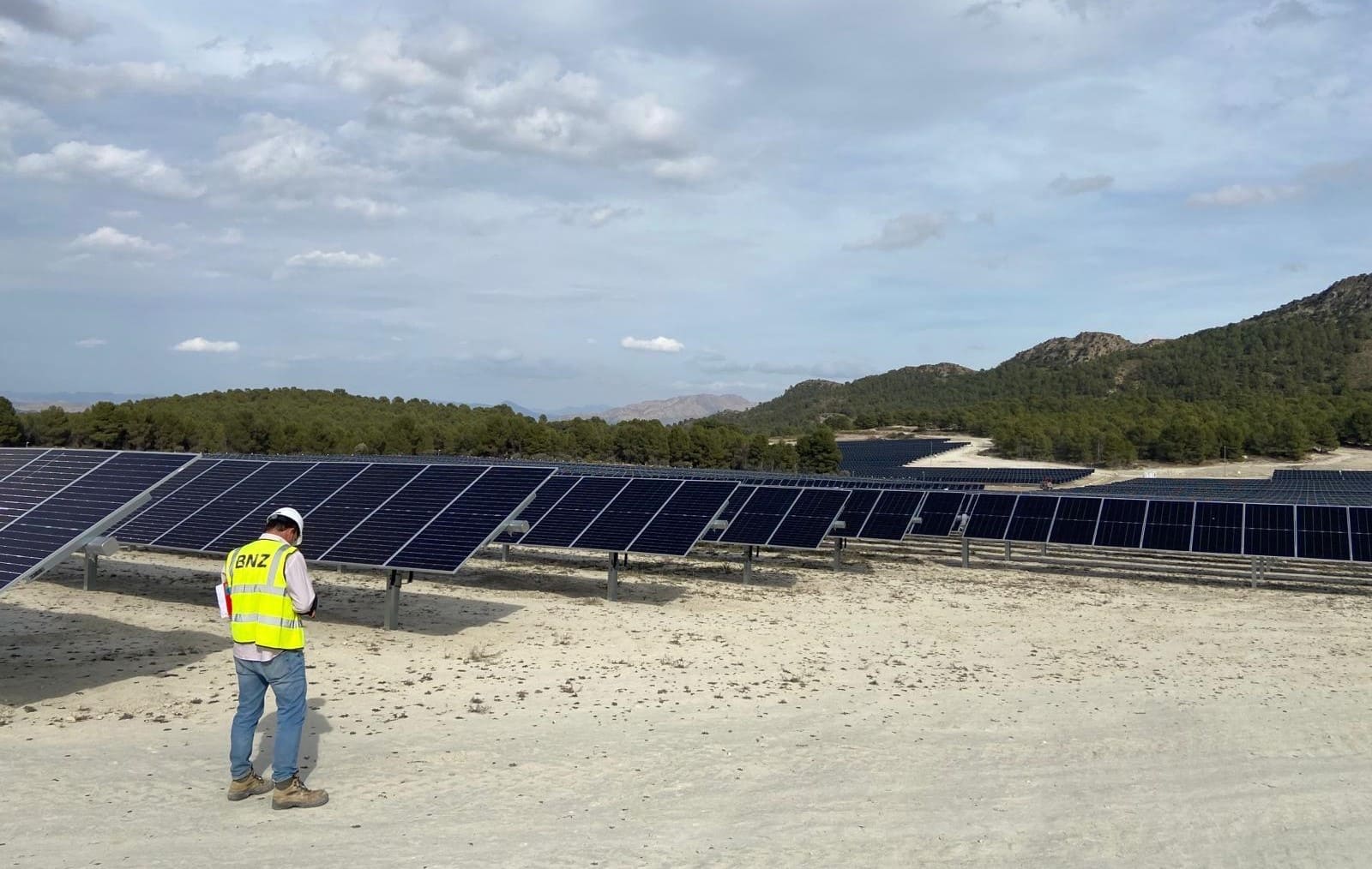 BNZ planta solar fotovoltaica Moratalla Murcia