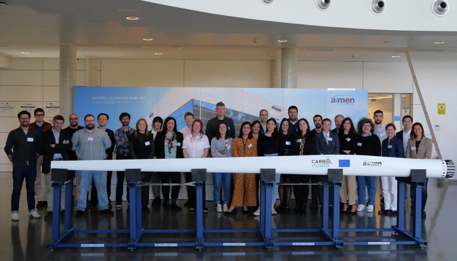 AIMEN pala eólica modular CARBO4POWER WTB