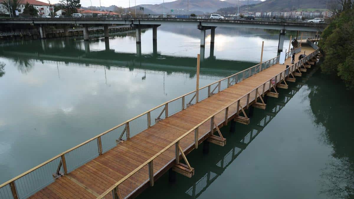 Euskadi itinerario peatonal ciclista Pierre Loti Irun