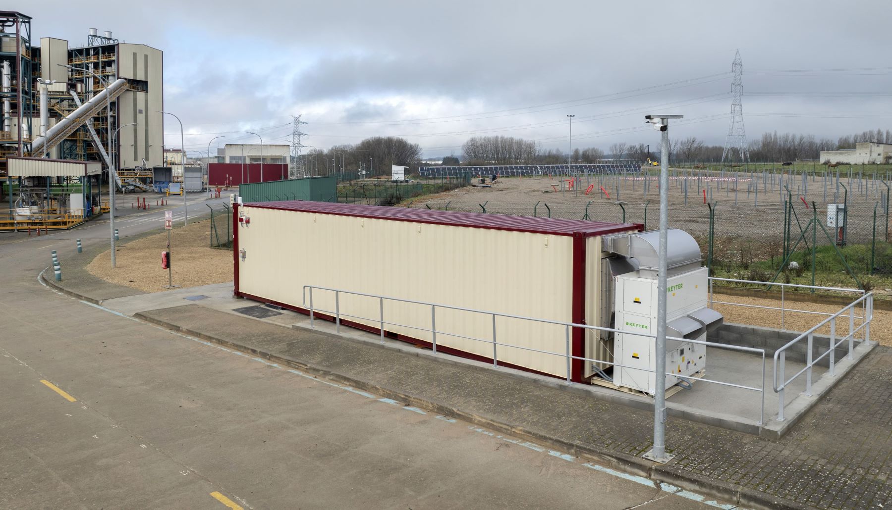 Norvento Enerxía sistema de almacenamiento energético CIUDEN