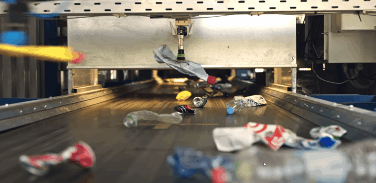 RECLAIM planta reciclaje robótica portátil IA