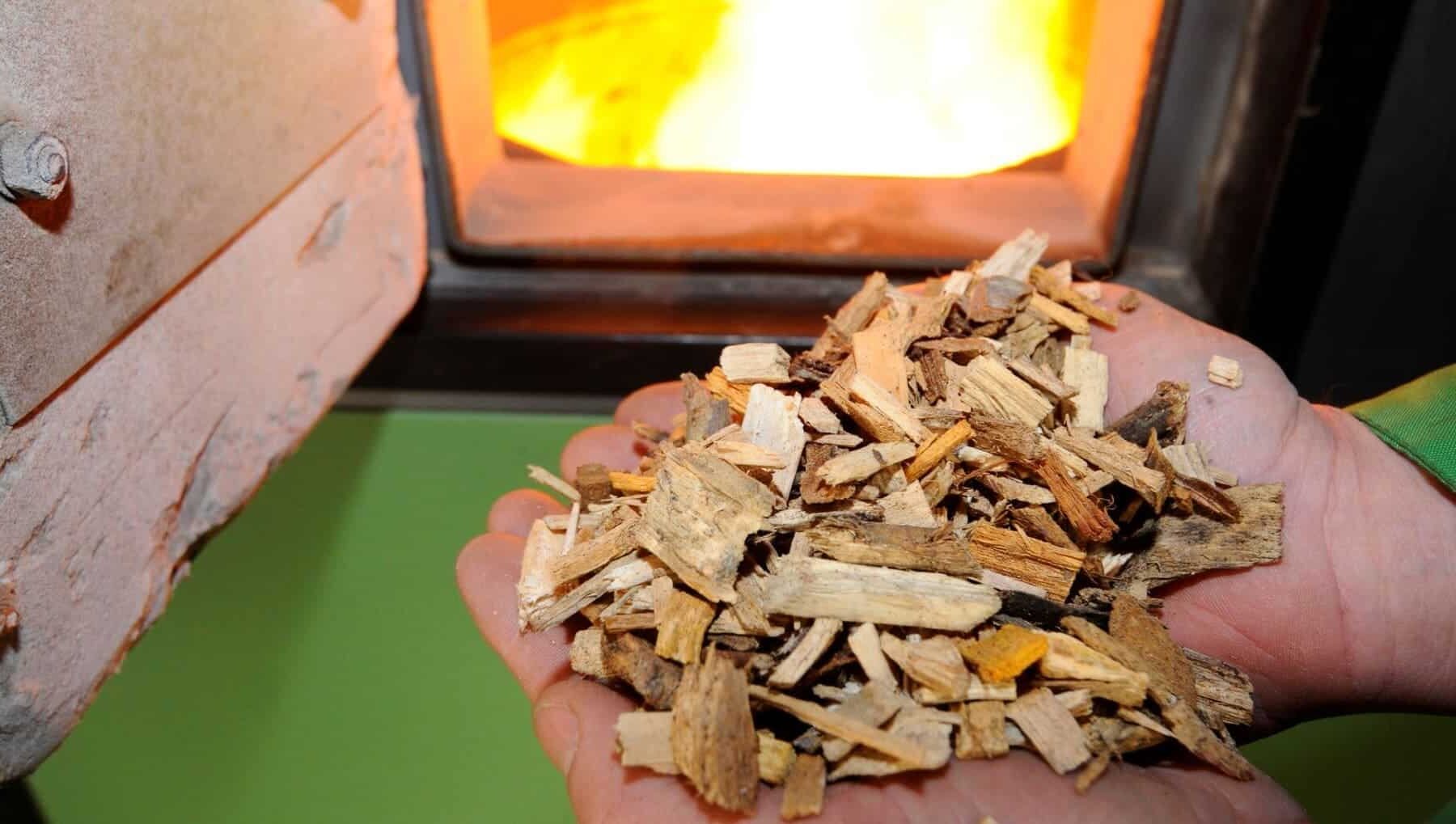 caldera biomasa Ezcároz Navarra