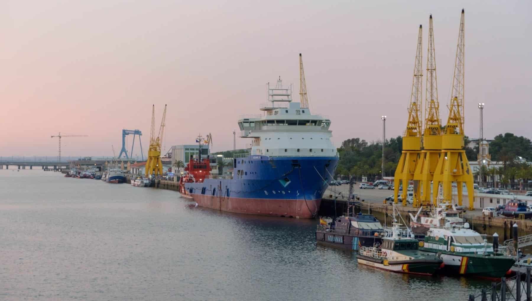 Puerto Huelva Water Challenge planta tratar fluidos bajo coste energético