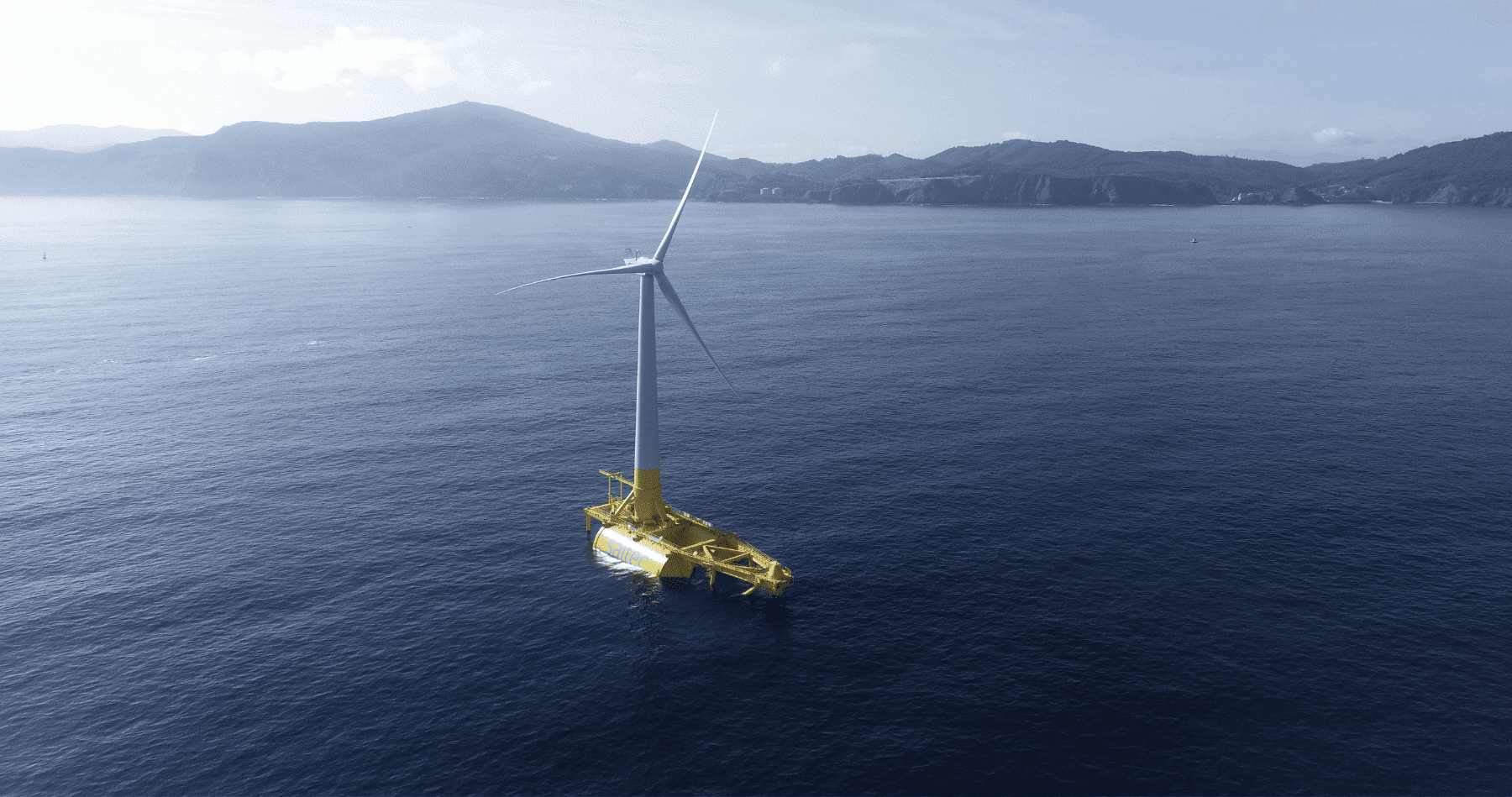 DemoSATH Lab primer aerogenerador marino flotante España conectado red