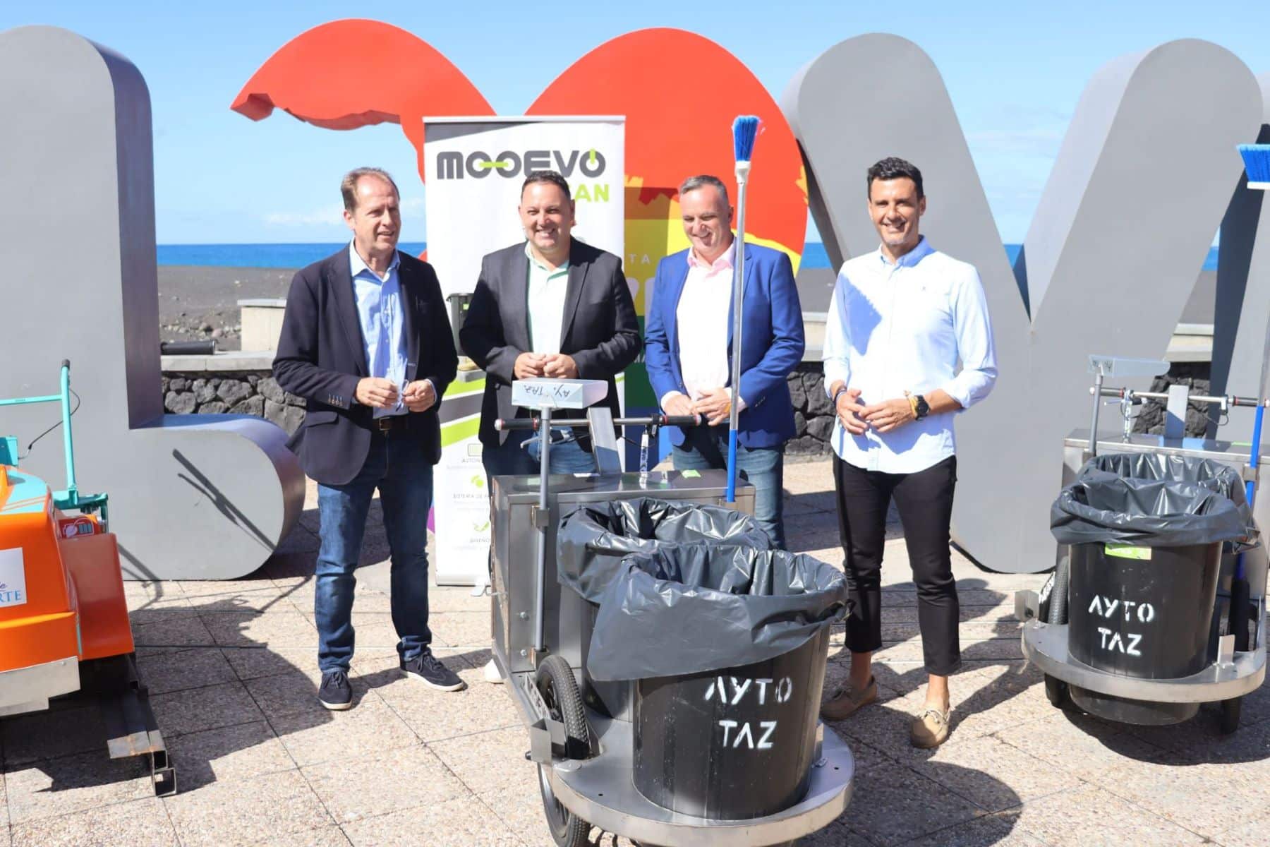 Gestión residuos tazacorte vehículos electricos