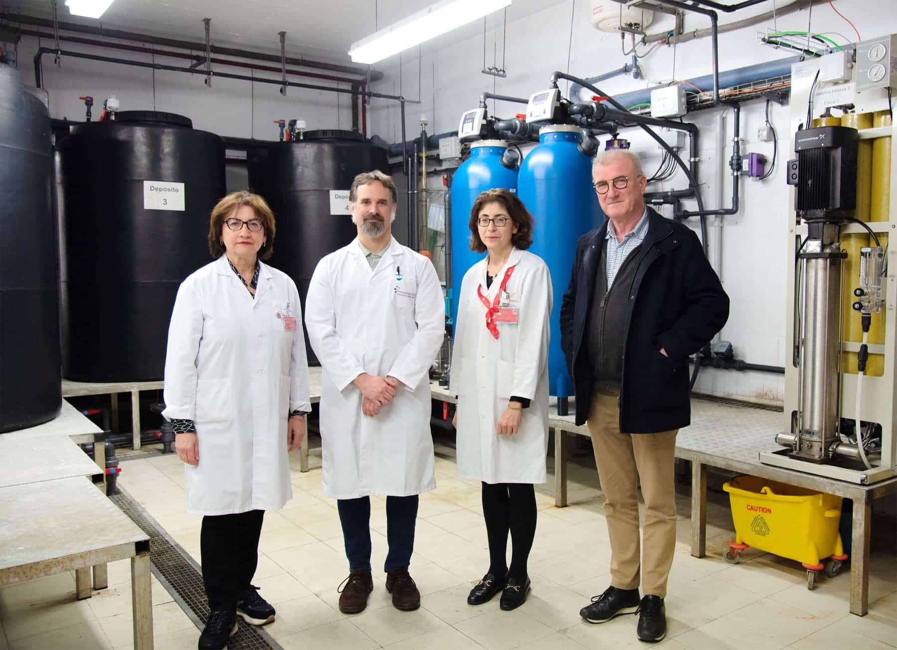 THERESA PCP tratamiento aguas residuales hospitales