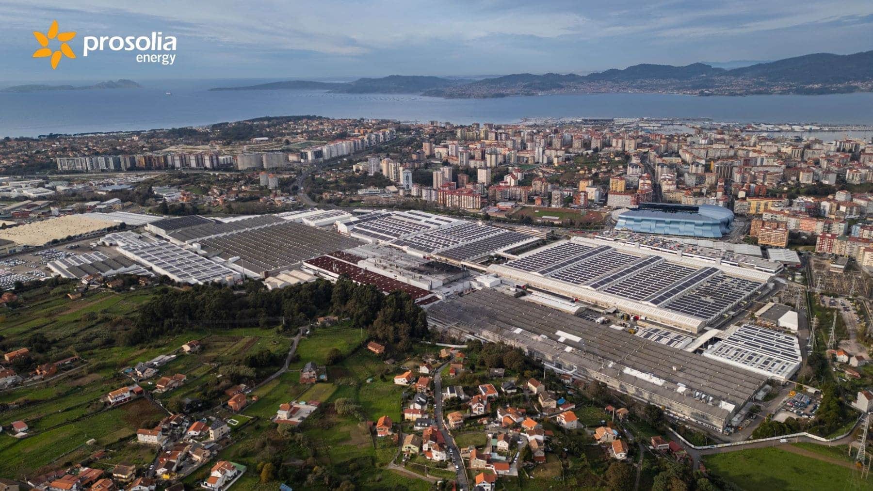 Stellantis Vigo Prosolia Energy mayor planta solar fotovoltaica cubierta España