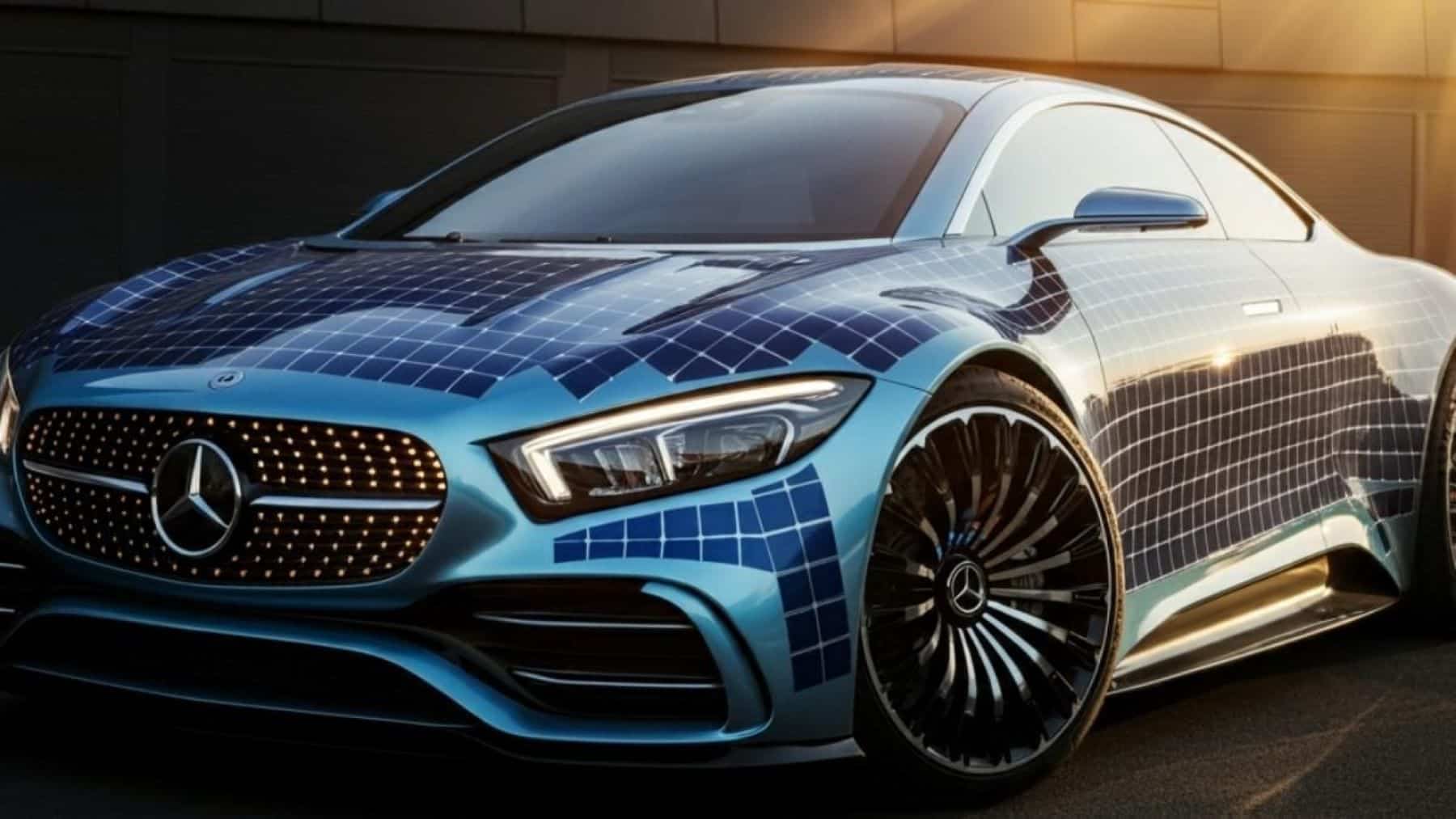 Mercedes-pintura splar