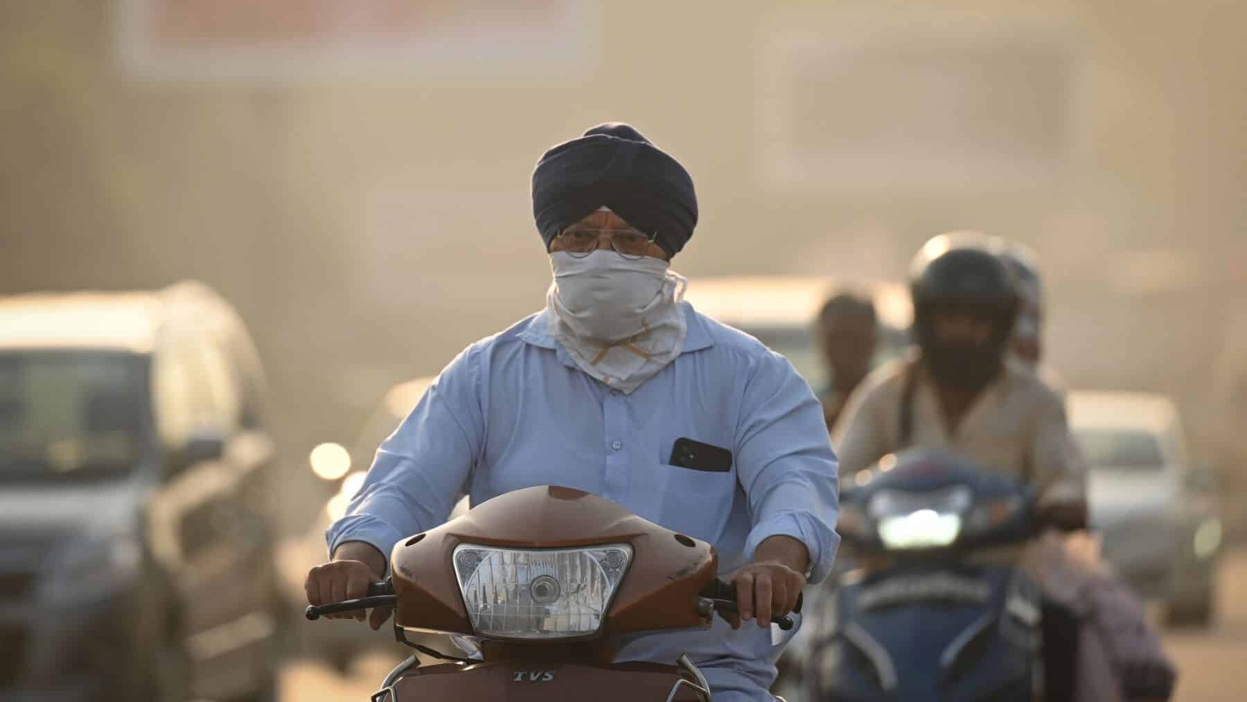 contaminación aire India