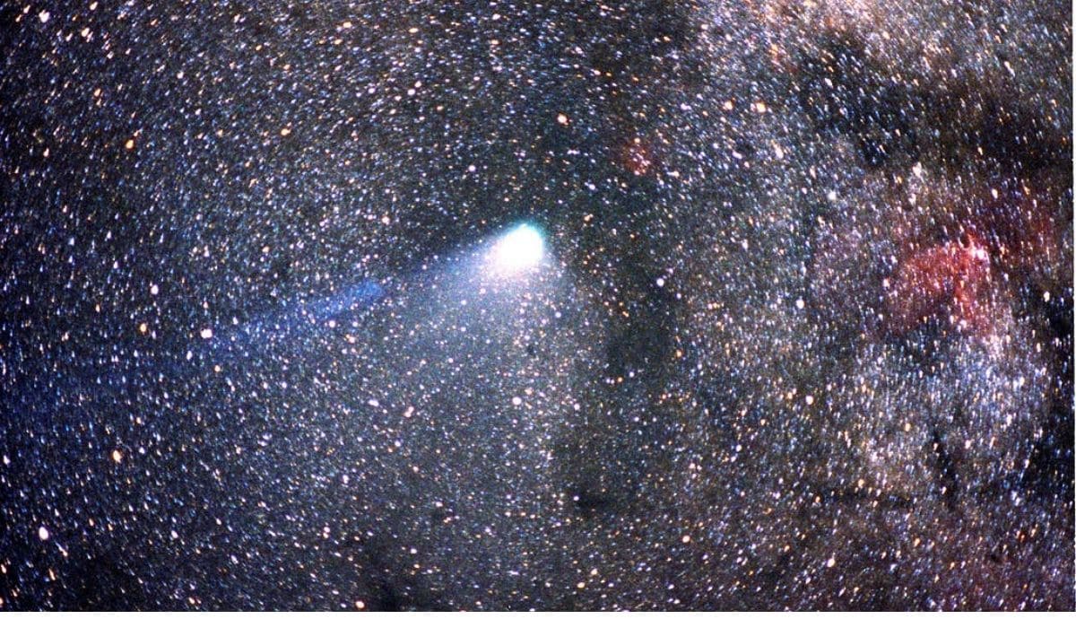 primavera estrellas fugaces Cometa Halley