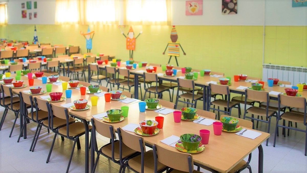 menús veganos centros escolares