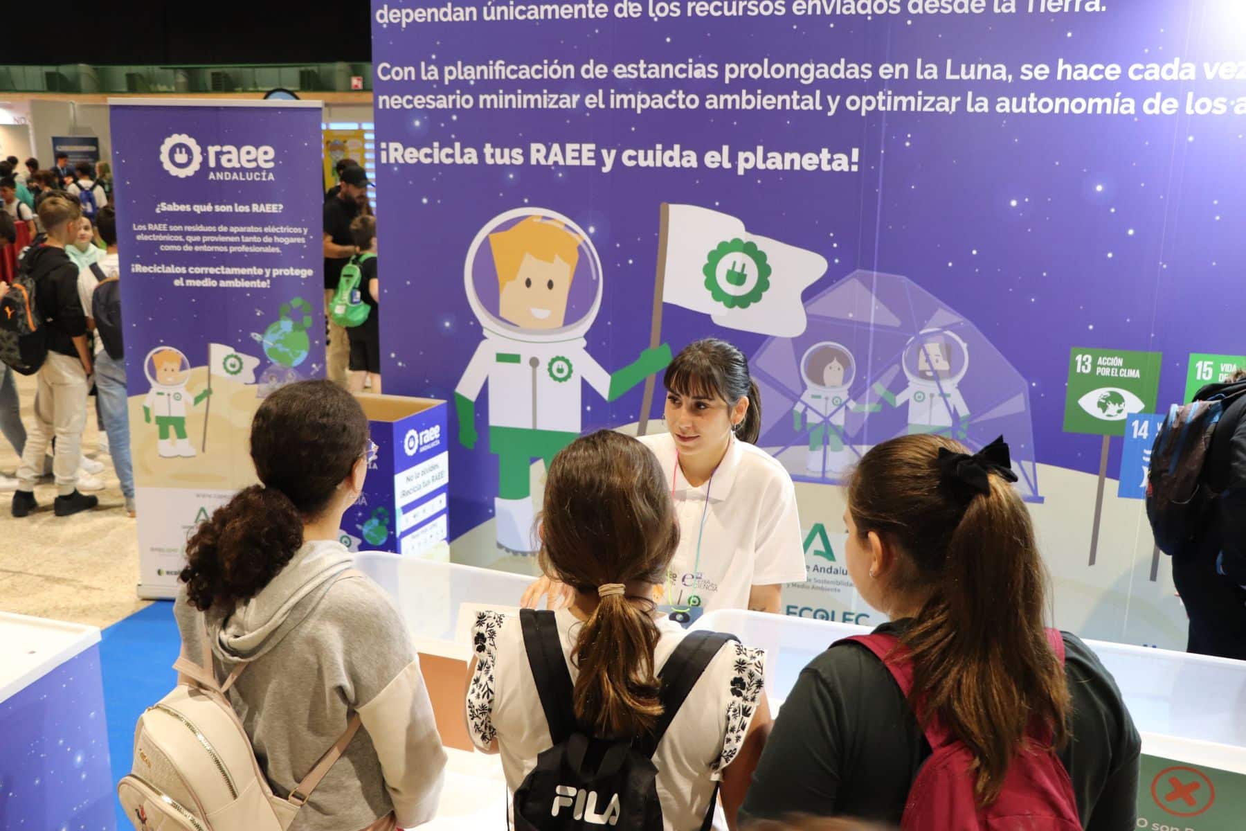 Dona vida planeta RAEE Andalucía