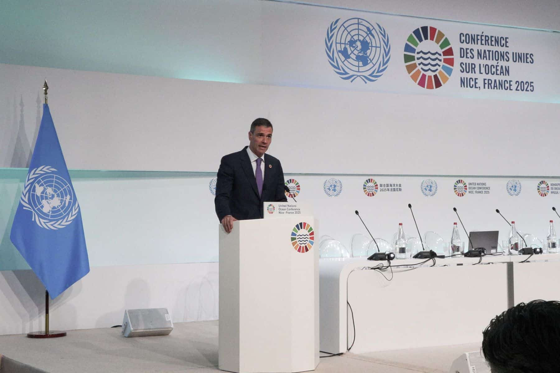 Sánchez UNOC3 océanos protegerlos