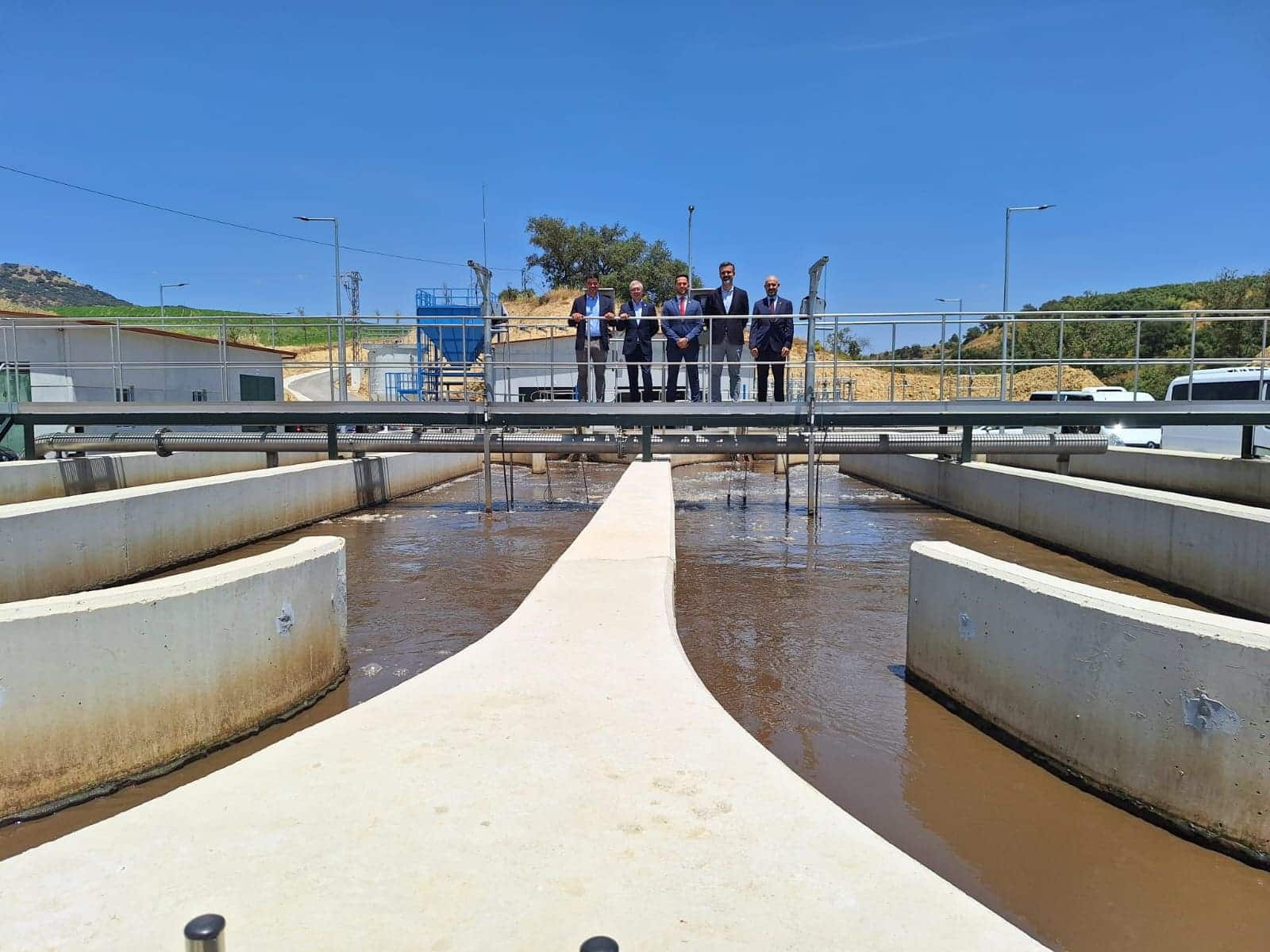 Transición Ecológica Estación Depuradora Aguas Residuales EDAR colectores Arriate Málaga