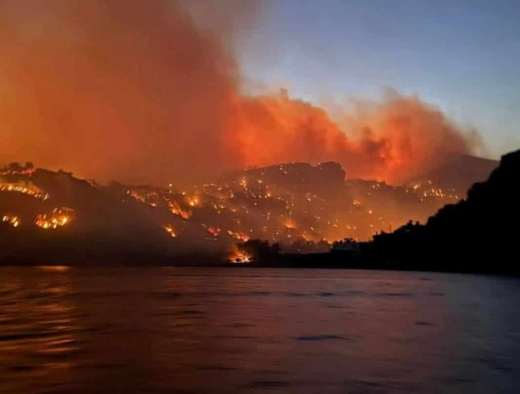 incendios Creta ola calor remiten evacuados