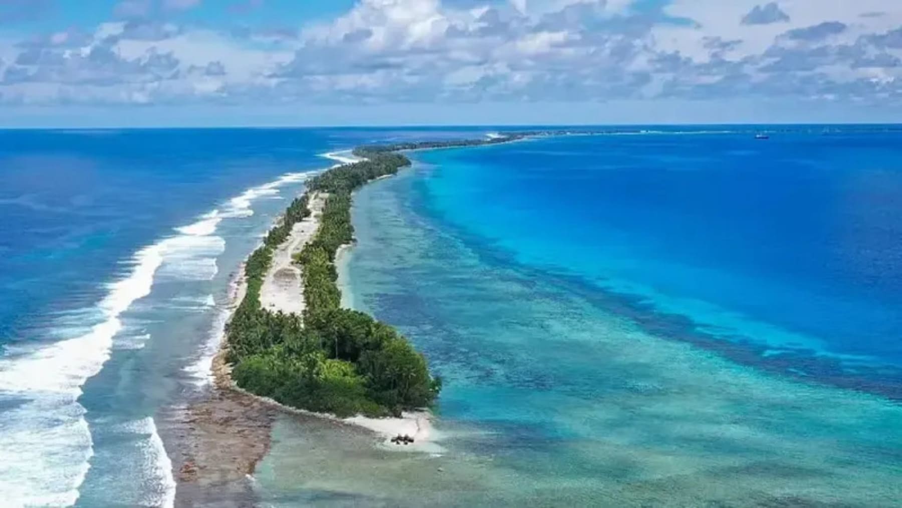 Tuvalu 2 de sus 9 ‘atolones’ ya están bajo las aguas del océano, la migración climática es inminente
