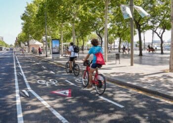 carril bici Barcelona