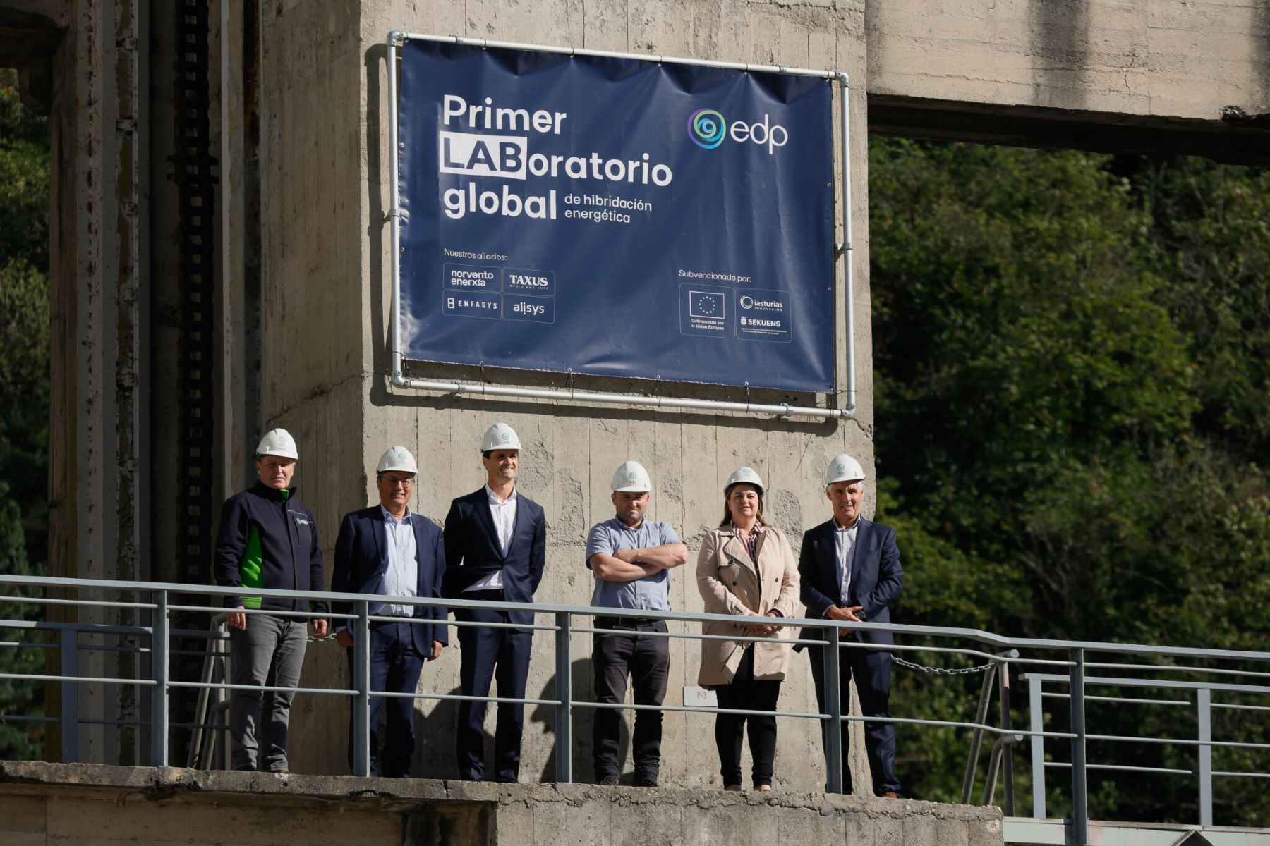 EDP estrena primer laboratorio hibridación energética Pilotuerto Tineo Asturias generación renovable almacenamiento