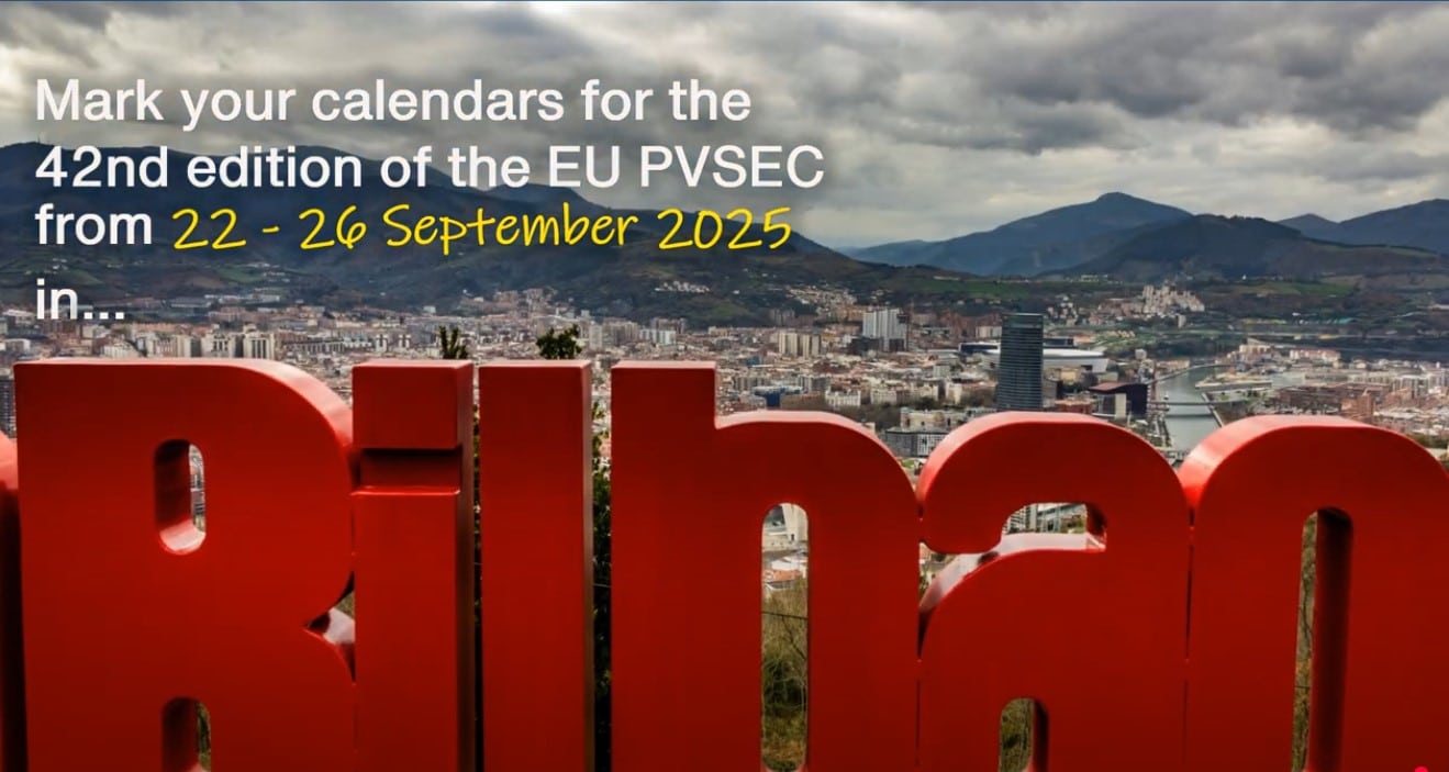 EU PVSEC 2025 energía solar debate 22 26 septiembre Bilbao