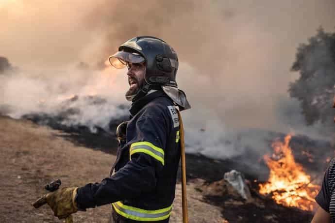 incendio forestal O Bolo Ourense controlado Pantón A Fonsagrada Lugo ardiendo