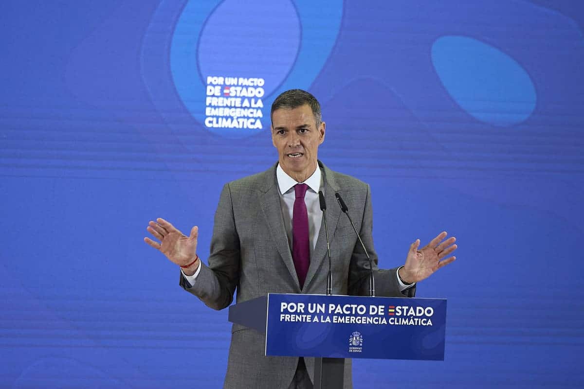 10 claves Pacto Estado Pedro Sánchez contra cambio climático