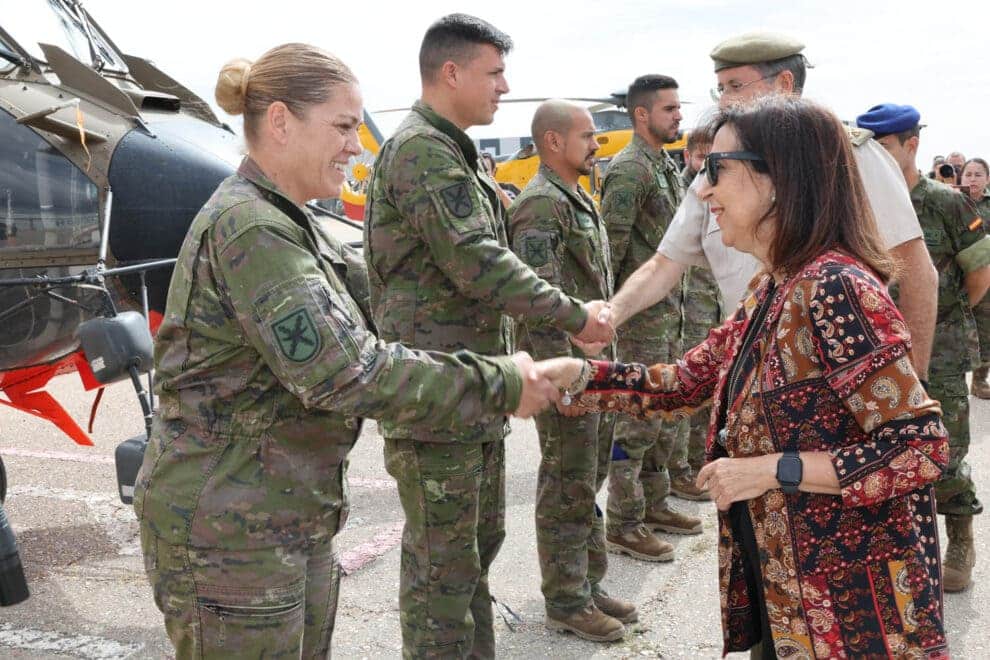 militares civiles cooperar incendios forestales