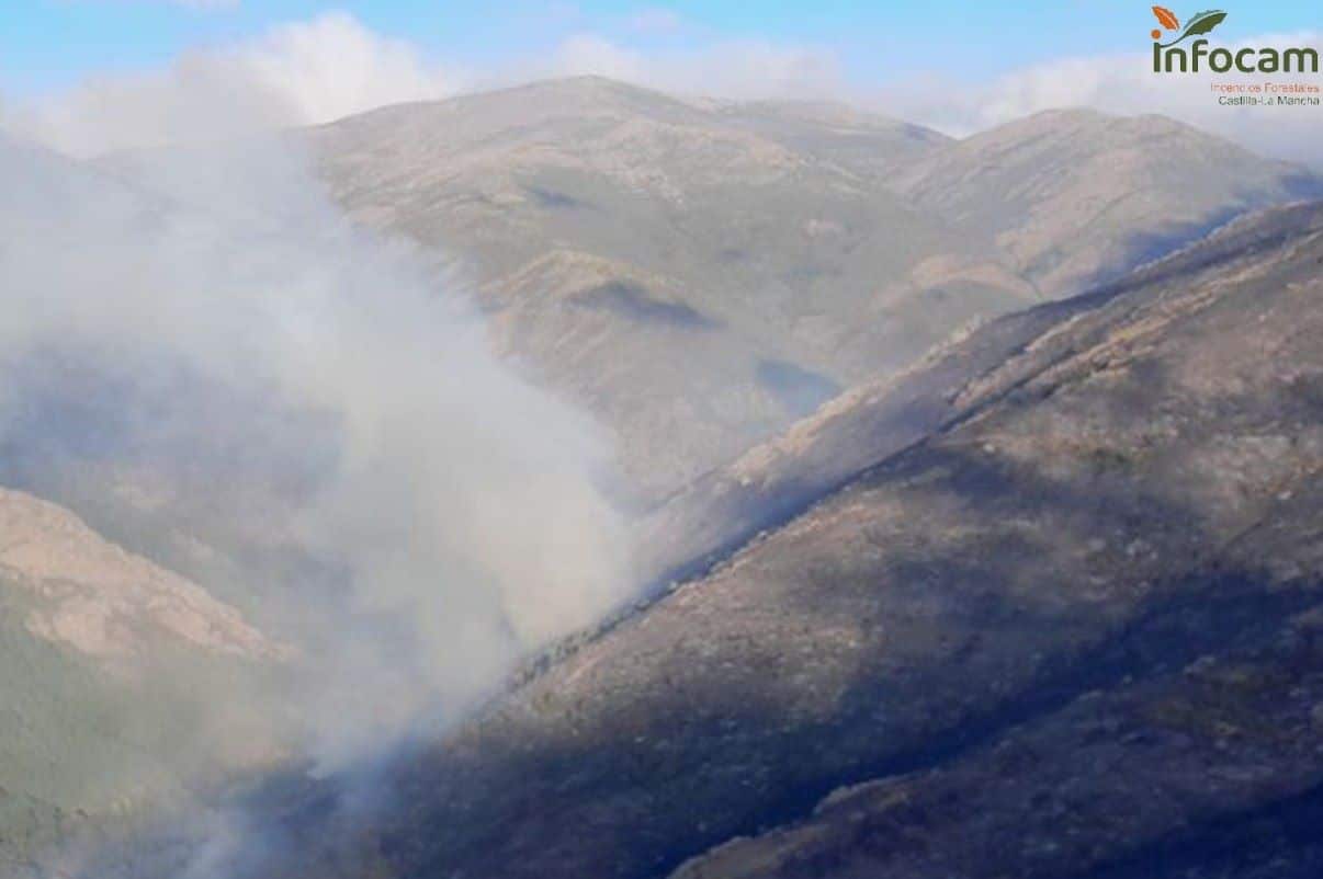 Polémica gestión incendio forestal Pico Lobo Peñalba Sierra Guadalajara