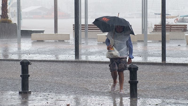 El tiempo de este sábado 11 de octubre de 2025, las lluvias afectarán al tercio este peninsular, Estrecho, Melilla y Baleares