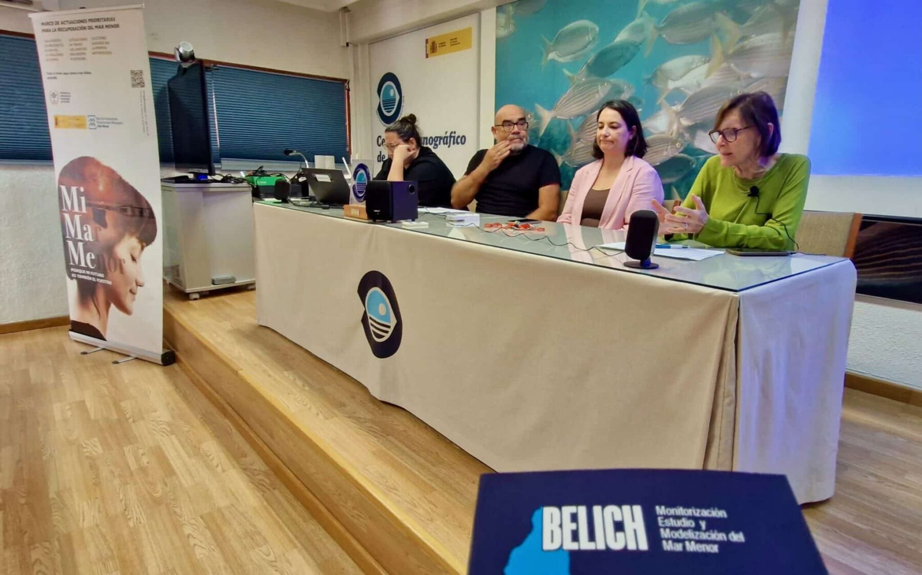 Proyecto Belich Seguimiento Estudio Modelización Ecosistema Marino Mar Menor científicos investigaciones