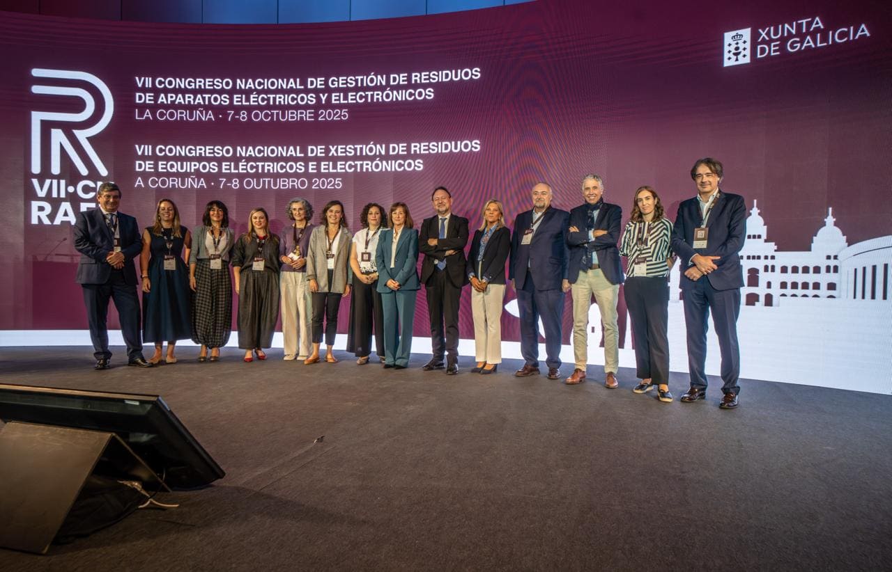 VII Congreso Nacional Gestión Residuos Aparatos Eléctricos Electrónicos RAEE concluye transición ecológica
