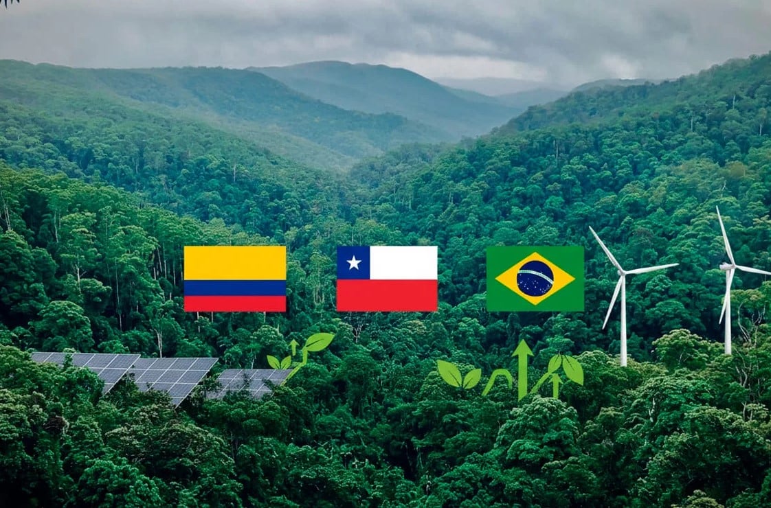 Chile, Colombia y Brasil destacados como líderes climáticos de América Latina en la COP30