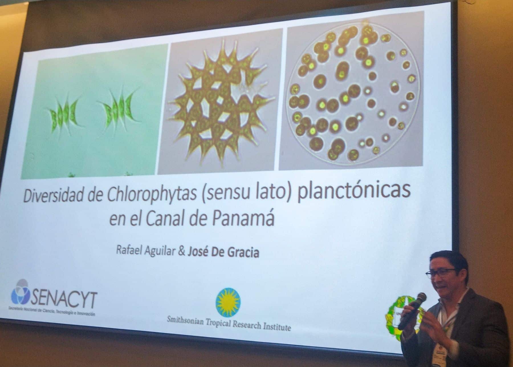 Presntacion del estudio del plancton en el Canal de Panamá