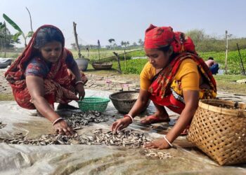 Solo el 3% de la financiación climática apoya una transición justa, alerta Alianza por la Solidaridad-ActionAid 3 Mujeres de una comunidad rural a las que afecta la falta de financiación climática