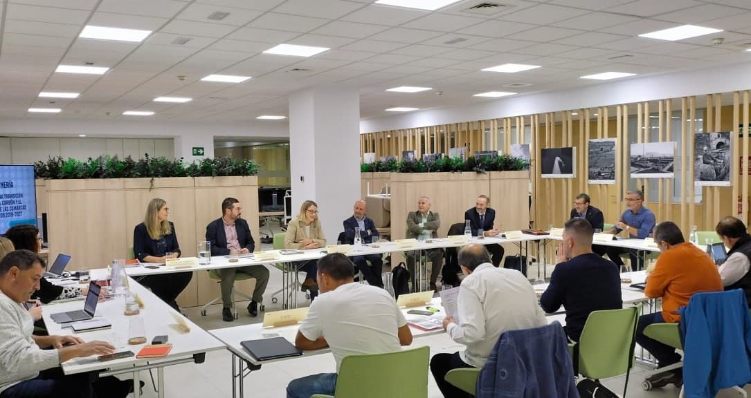 Reunión para tratar los Proyectos de Transición Justa en zonas mineras