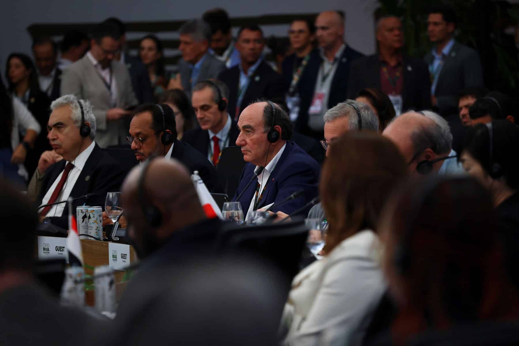 Vista del plenario de la COP30 en Belém en plenas negociaciones