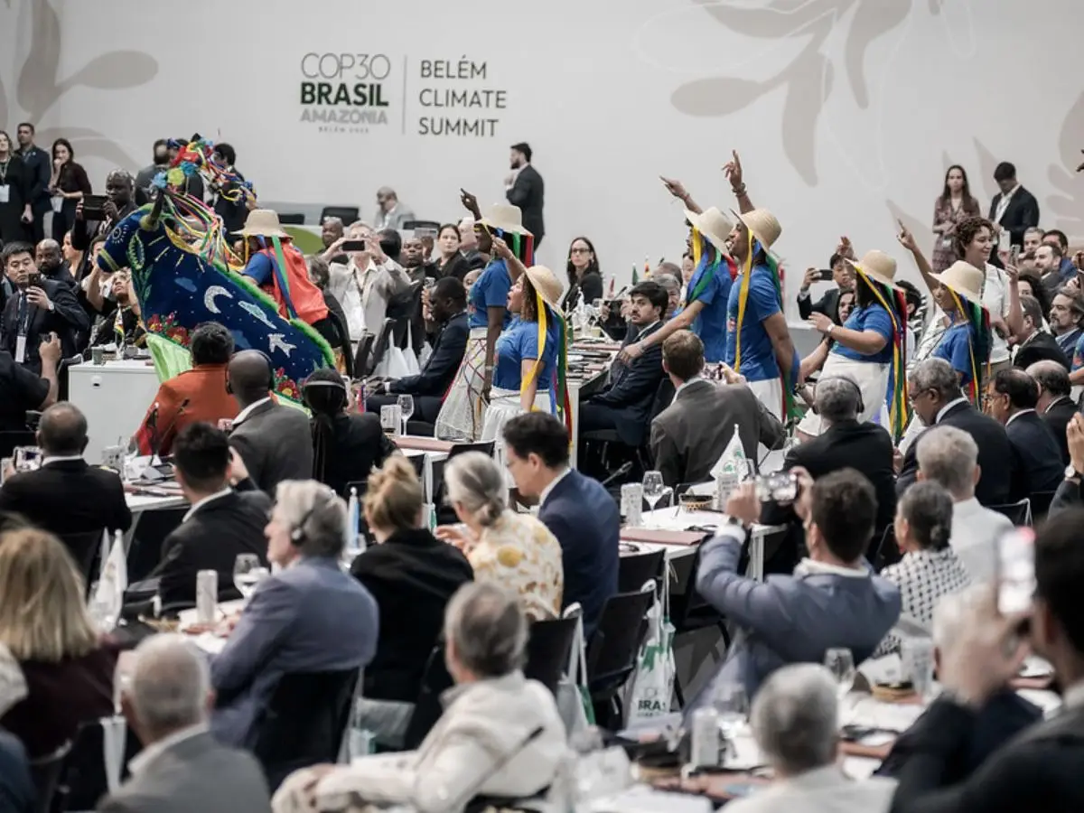 Protesta climática en la COP30