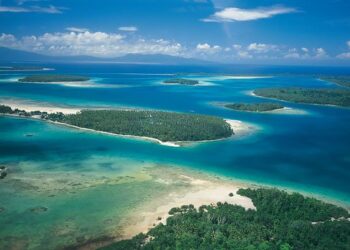 Islas Salomón al borde del éxodo climático: Sikaiana se queda sin futuro ante el aumento del mar 7 Vista de Sikaiana islas Salomon