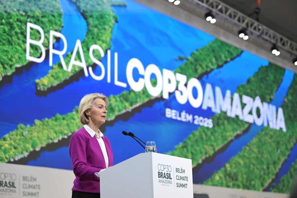 Von der Leyen: las renovables ya han ganado la batalla… pero el mundo no puede dormirse en la COP30 de Belém