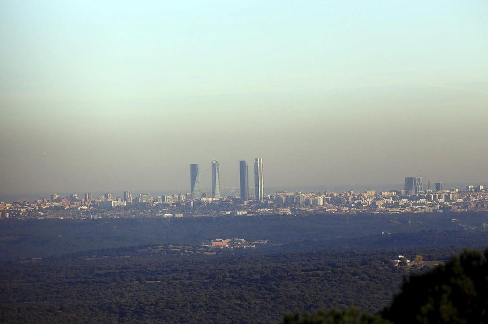 Reducción de emisiones en Madrid avanza pese al fuerte crecimiento demográfico