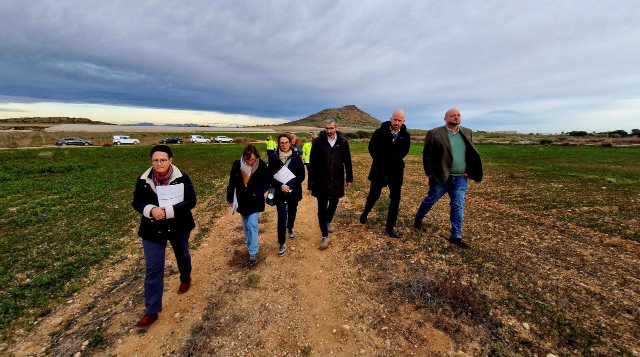 primera fase del Cinturón Verde del Mar Menor