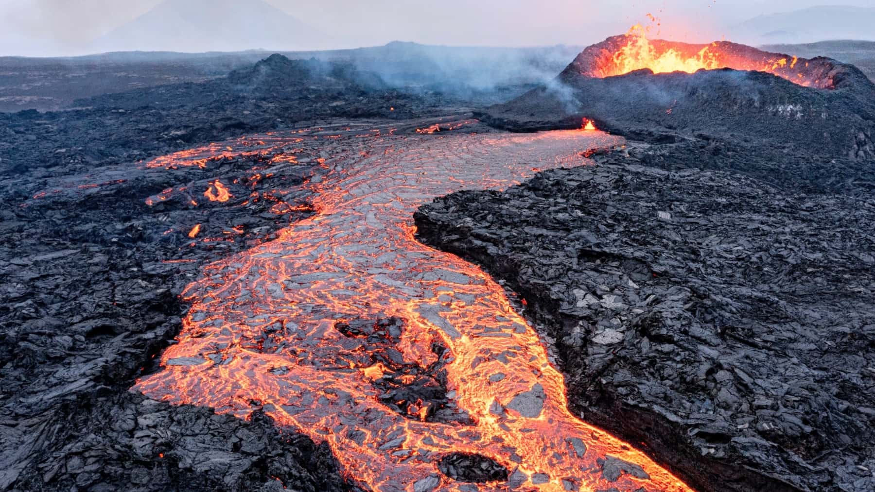 Científicos no dan crédito: observan cómo los microbios conquistan la lava reciente de Islandia en apenas horas