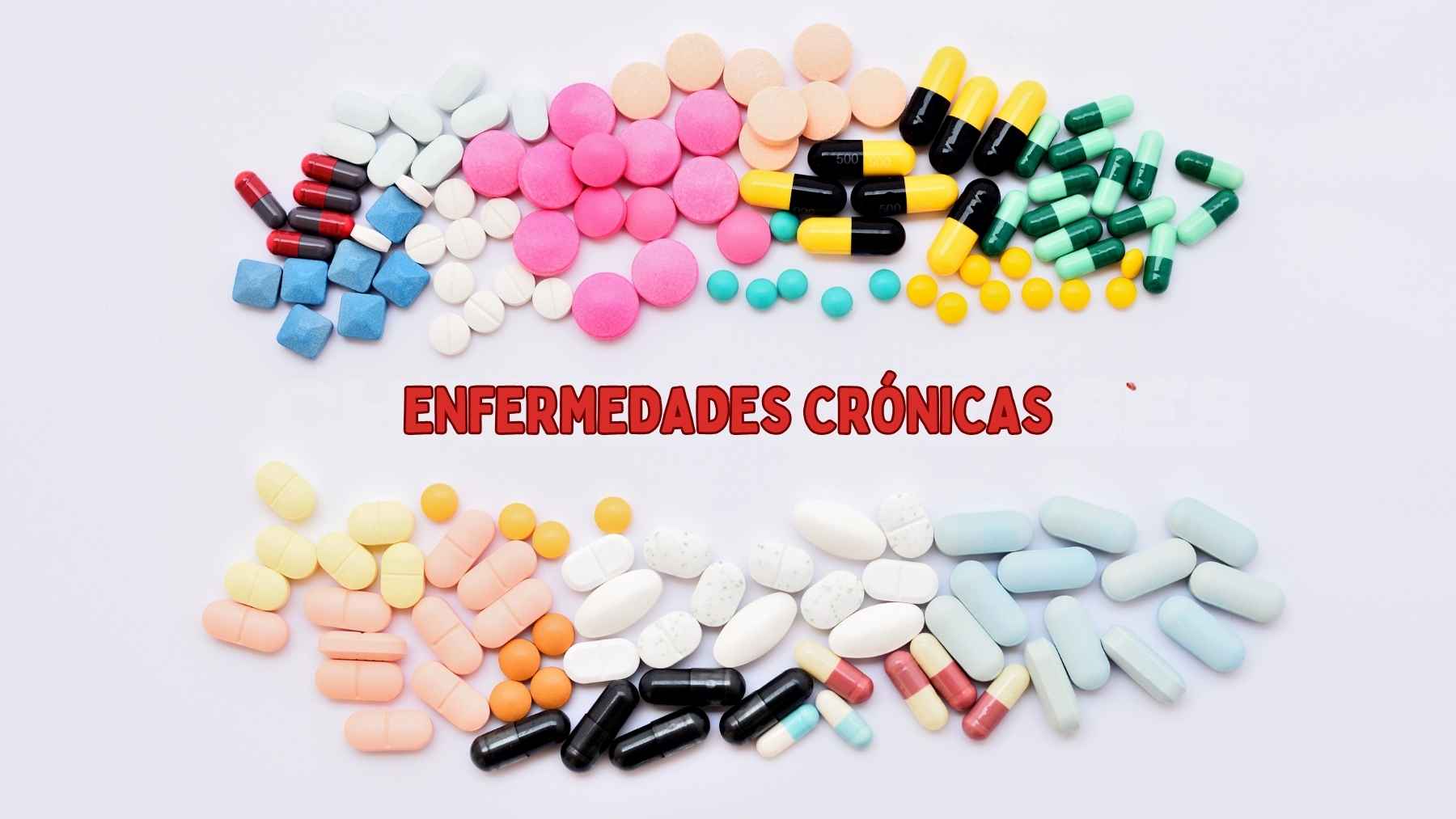 Medicamentos que representan las enfermedades crónicas y la salud mental abordadas en la declaración de la ONU