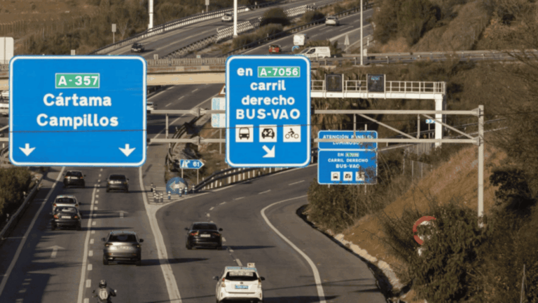 Restricciones en los carriles VAO aplicadas por la DGT