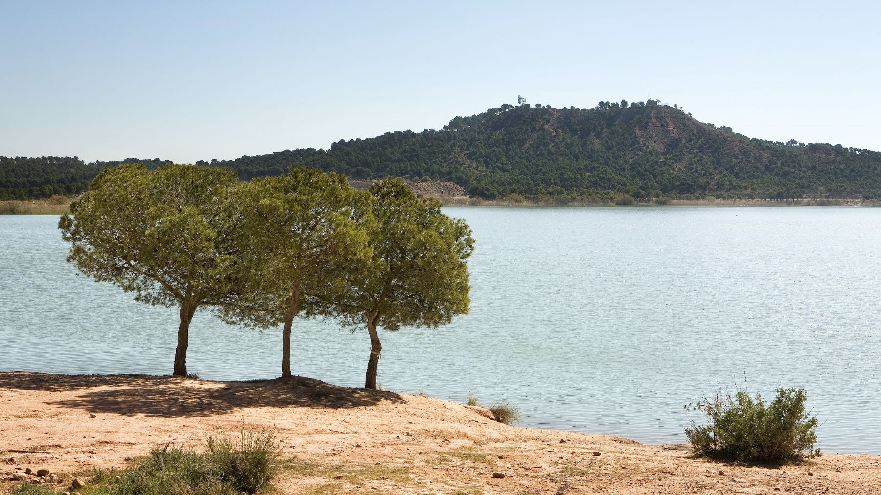 Vaciado del embalse de El Perdiguero en Calahorra