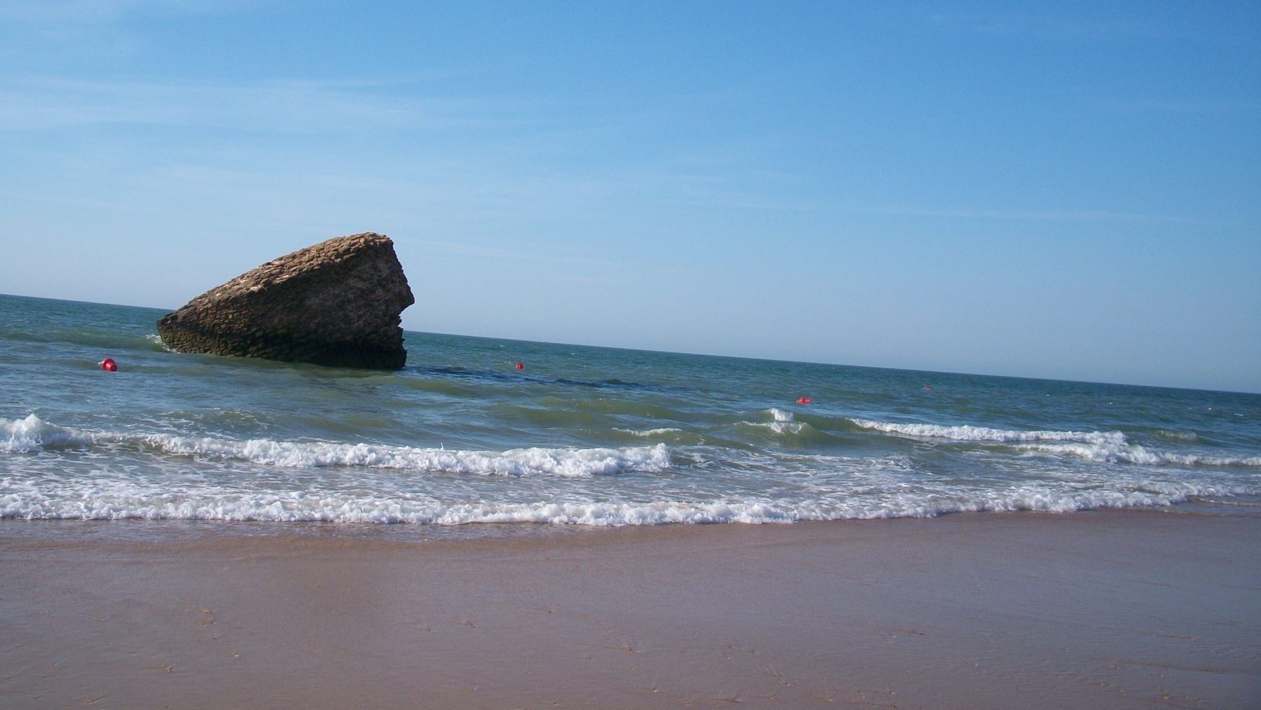 Playa de Matalascañas afectada por el cambio climático y la erosión del litoral