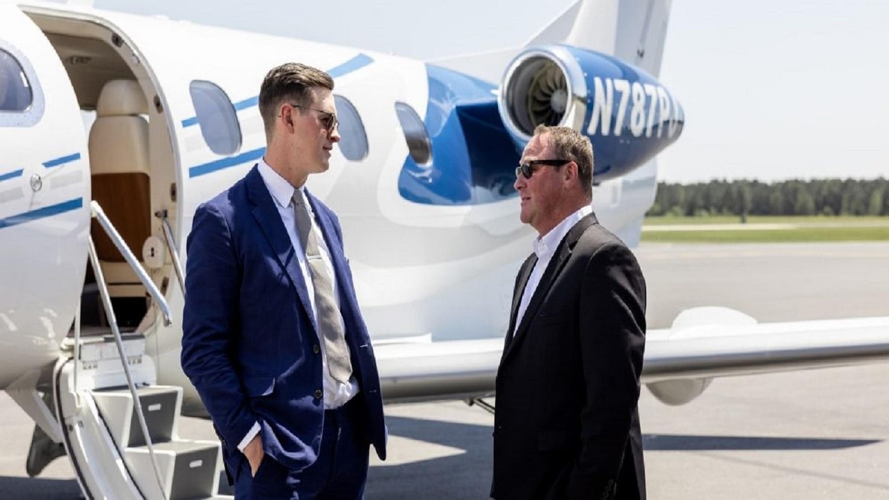 Jets privados en Davos durante el Foro Económico Mundial