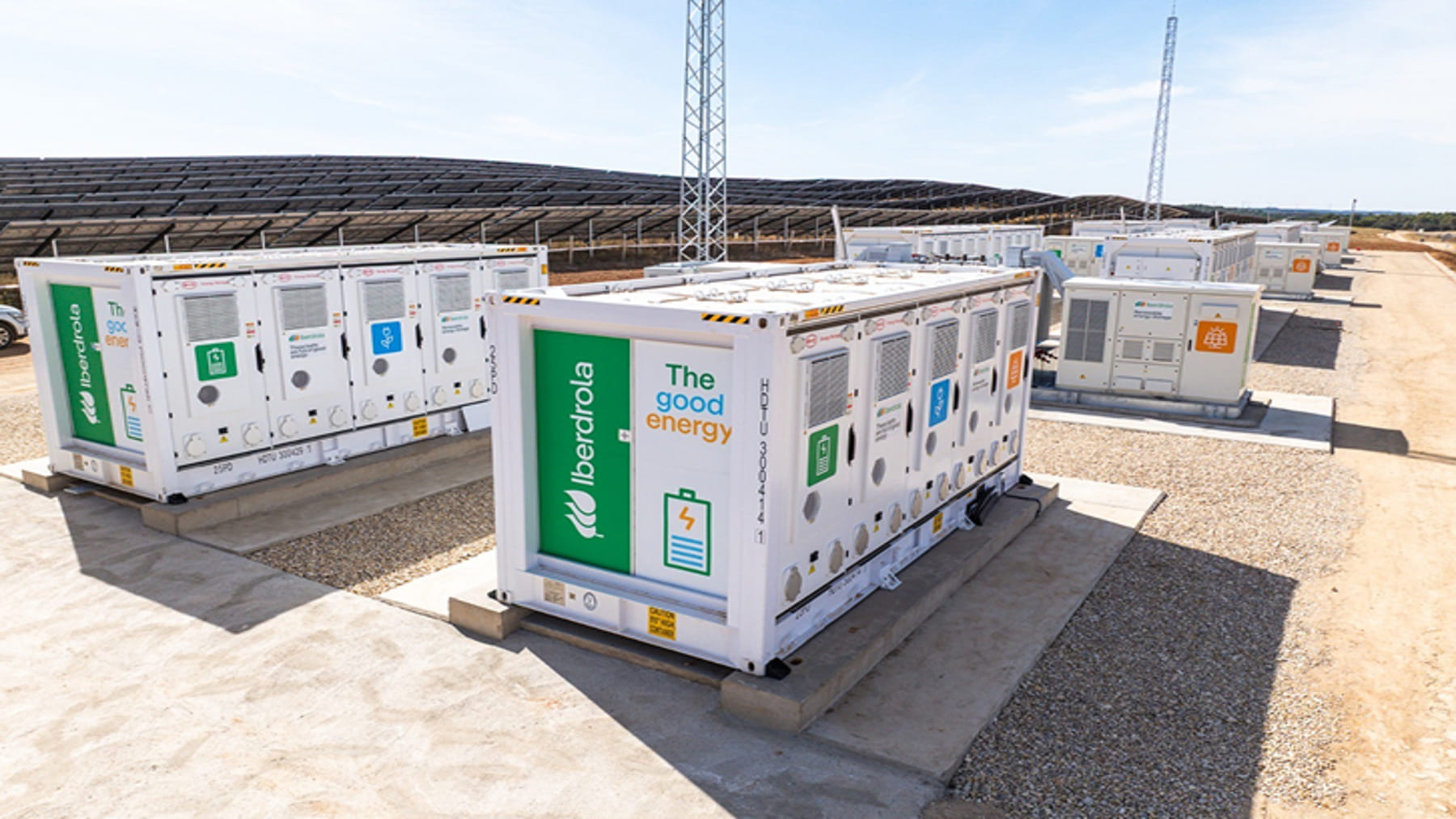 Grandes baterías de España de Iberdrola en Cuenca