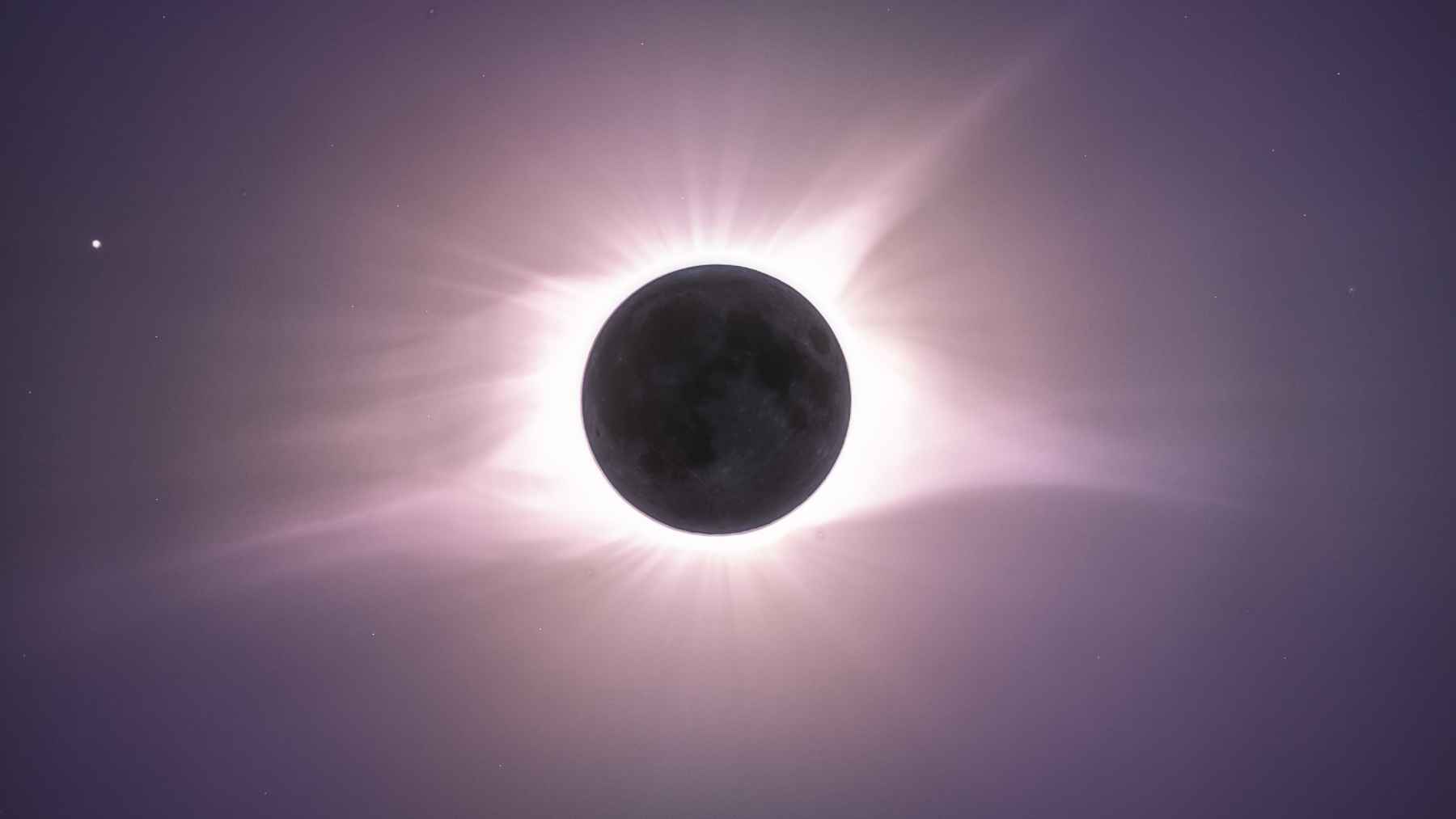 Eclipse total de Sol (12 de agosto de 2026) con la corona solar visible
