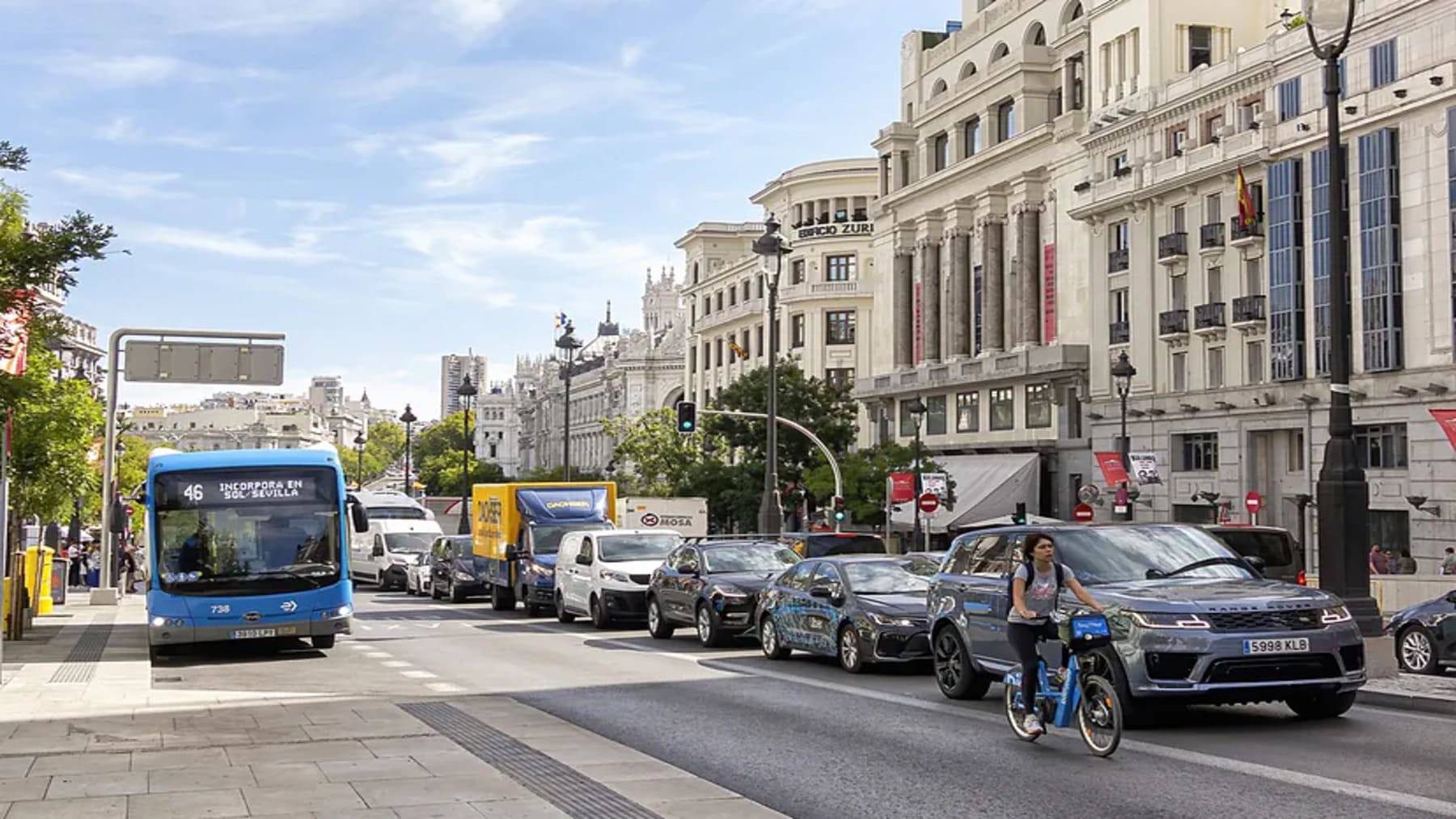 Movilidad sostenible en Madrid mediante intercambio inteligente de datos