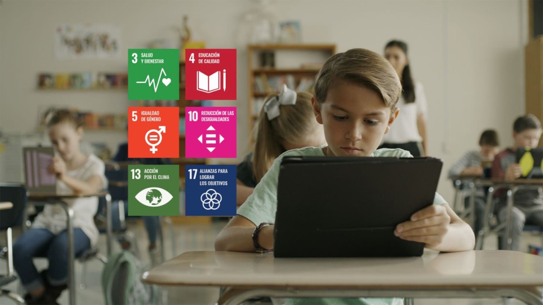 MovimientoODS Diputación de Badajoz en actividades educativas sobre ODS